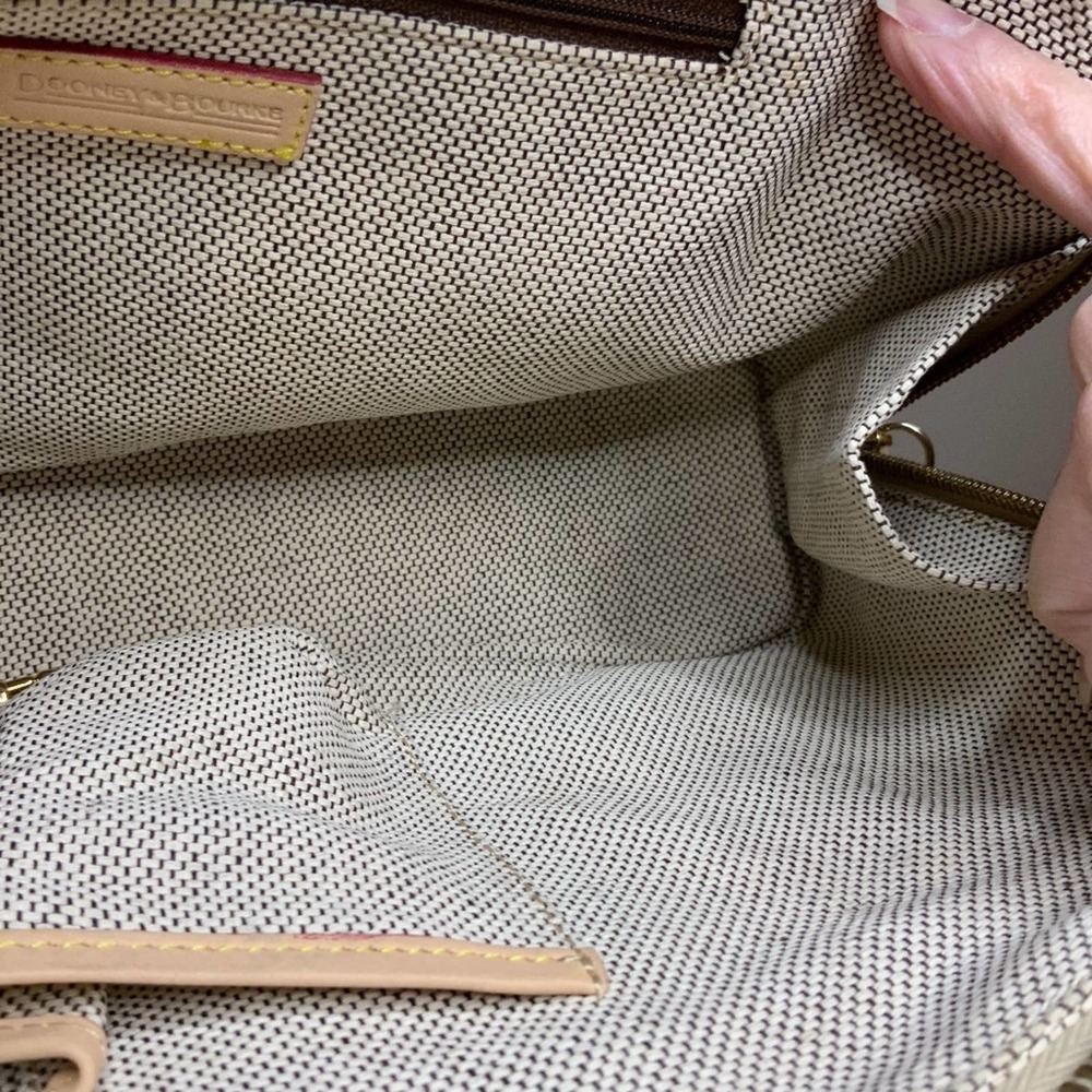 Vintage Dooney & Bourke Green Clutch Bag - Picture 10 of 10